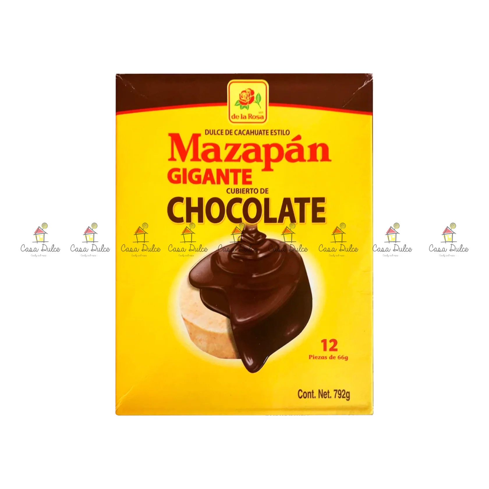 DLR - Mazapan Gigante Choc. 16/12pc