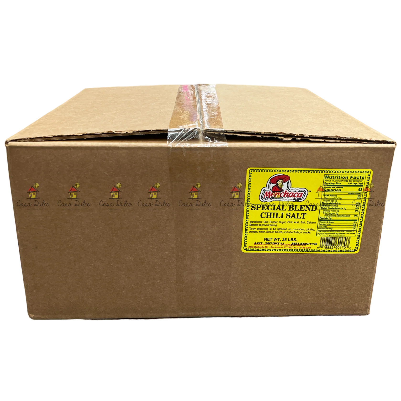 Menchaca - Chili Salt 25LBS Case